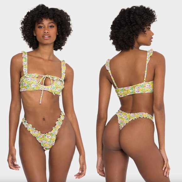 Khassani Mini Flowers ALMA Bikini Set - Picture 1 of 7